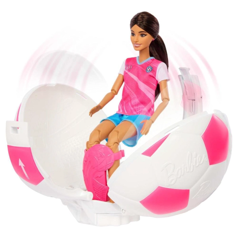 MUÑECA BARBIE CAREER BURST - JUGADORA DE FÚTBOL - 3