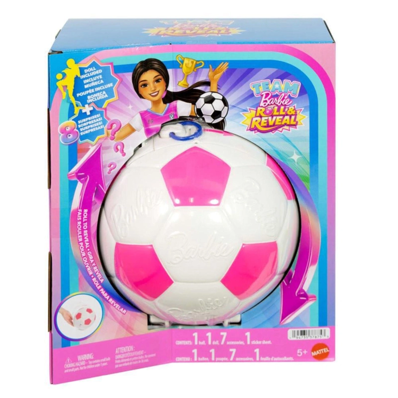 MUÑECA BARBIE CAREER BURST - JUGADORA DE FÚTBOL - 6