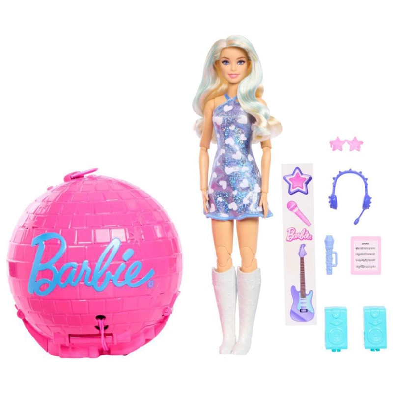 MUÑECA BARBIE CAREER BURST - ESTRELLA DE POP - 1