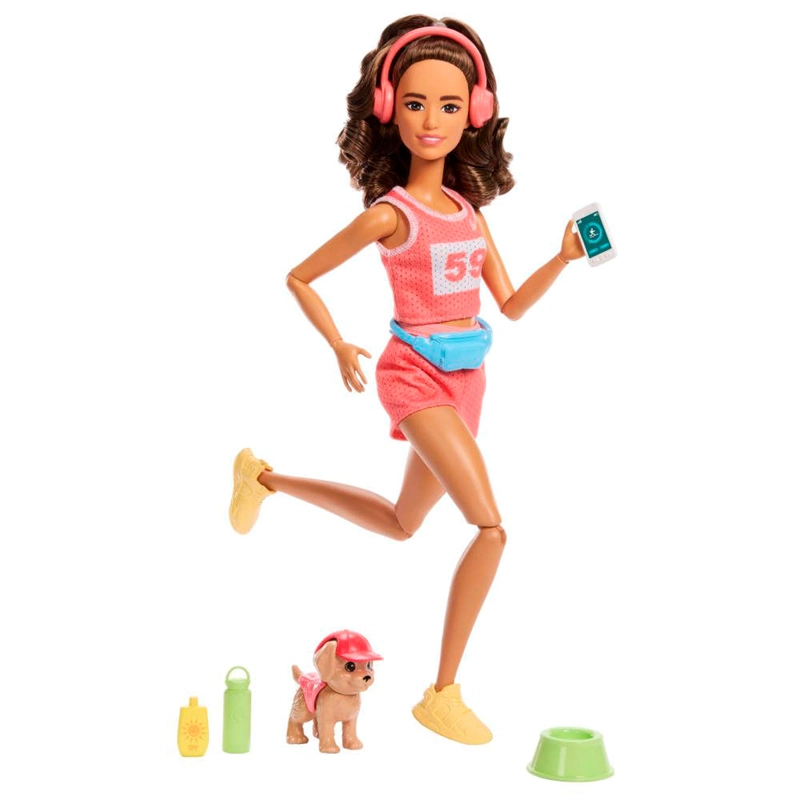 MUÑECA BARBIE WELLNESS CORREDORA RUN - 5
