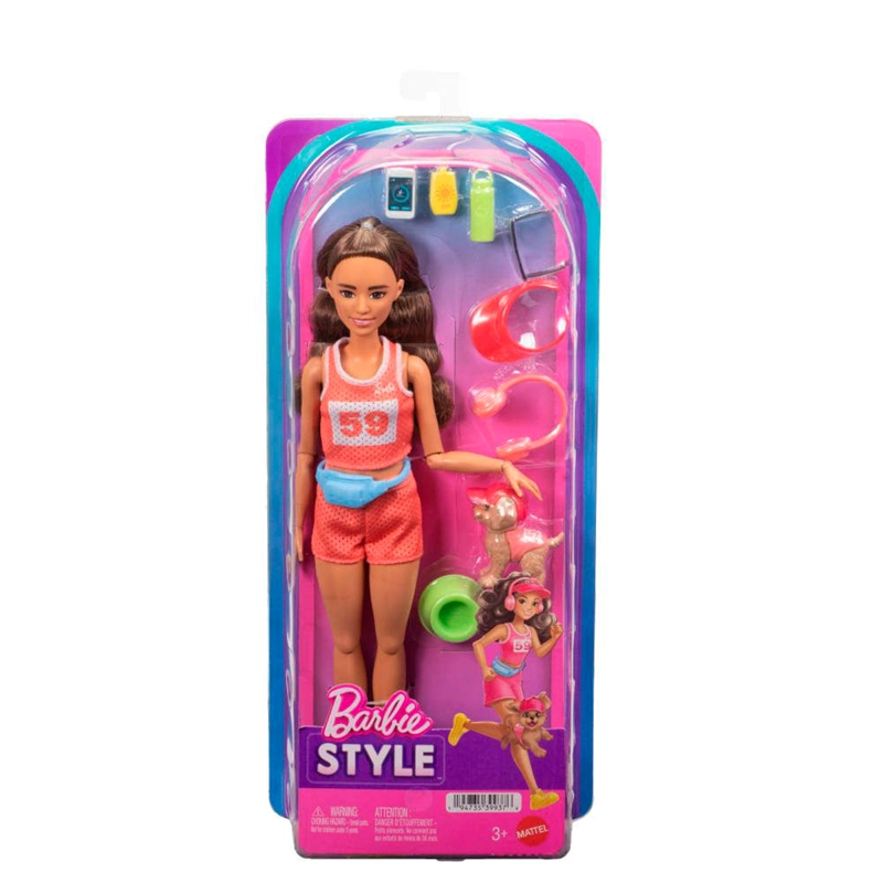 MUÑECA BARBIE WELLNESS CORREDORA RUN - 6