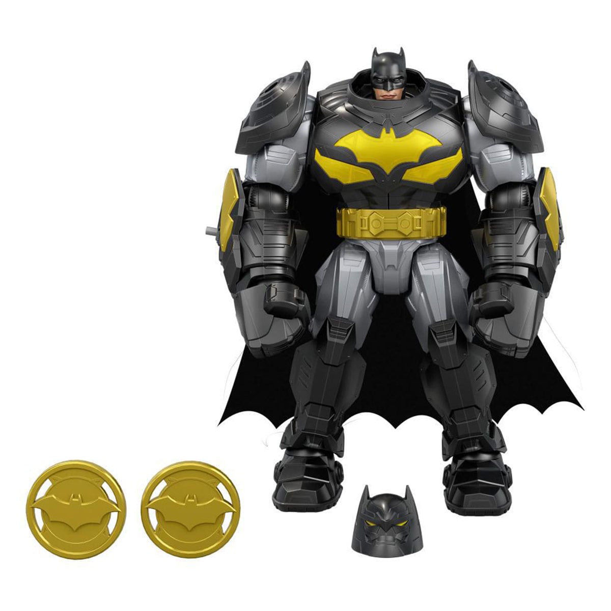 FIGURA DE ACCIÓN DC COMICS BATMAN 6" CON ACCESORIOS Y SONIDOS - 2