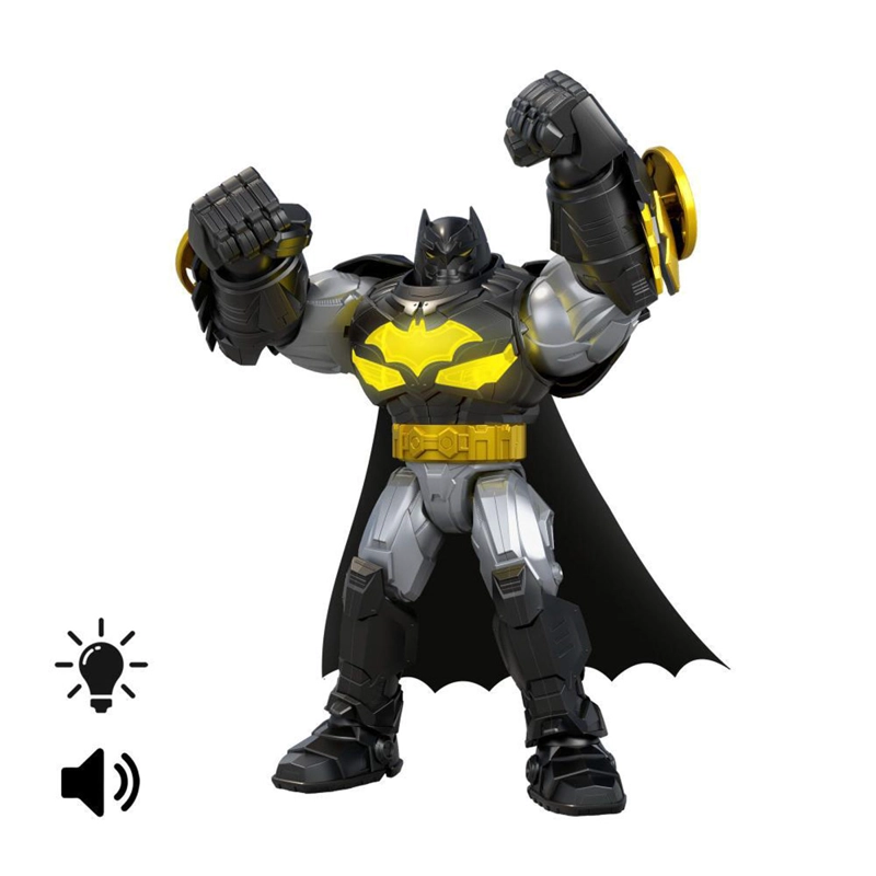 FIGURA DE ACCIÓN DC COMICS BATMAN 6" CON ACCESORIOS Y SONIDOS - 5