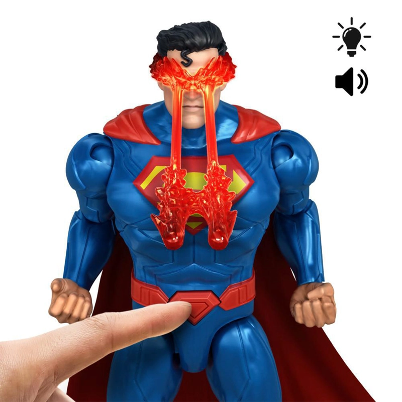 FIGURA DE ACCIÓN DC COMICS SUPERMAN 6" CON ACCESORIOS Y SONIDOS - 5