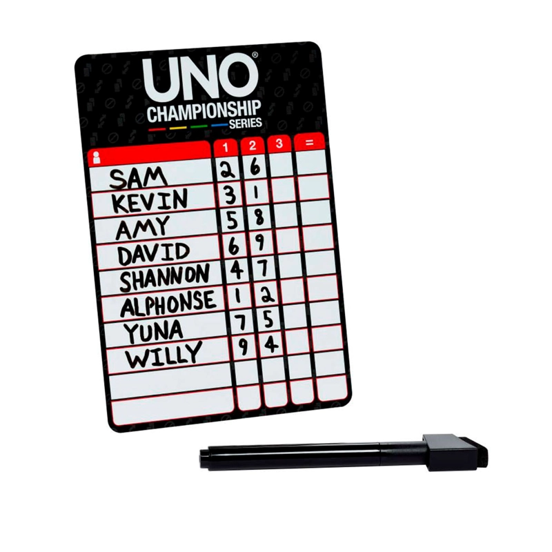 JUEGO DE MESA UNO CHAMPIONSHIP SERIES KIT DE TORNEO  - 4