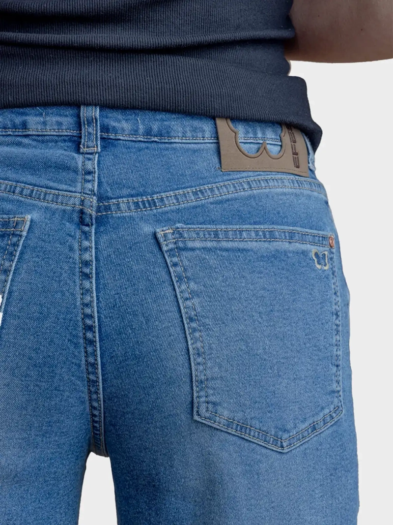 JEANS MUJER EFESIS TIRO MEDIO ALGODÓN COSERGA - 6