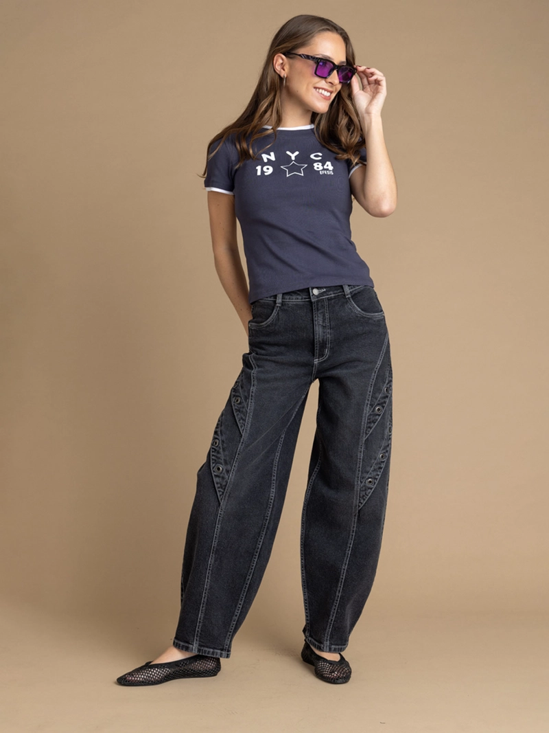 JEANS MUJER EFESIS TIRO MEDIO - 1