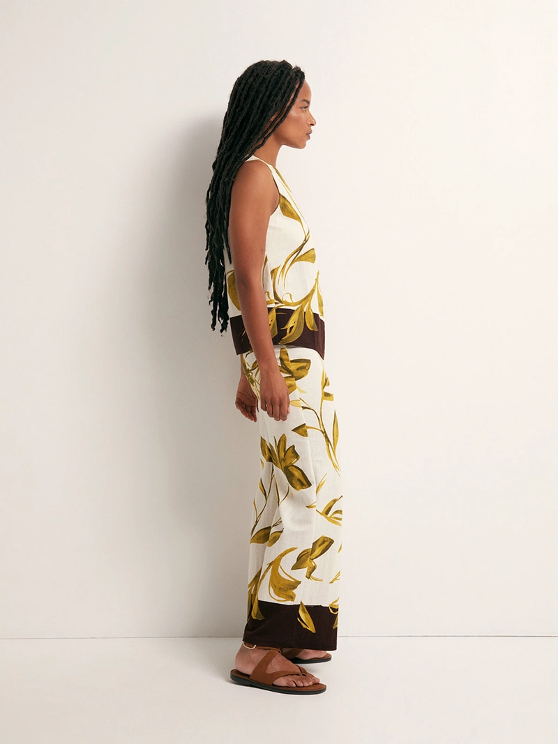 PANTALÓN MUJER SFERA LINO REGULAR FIT - 2