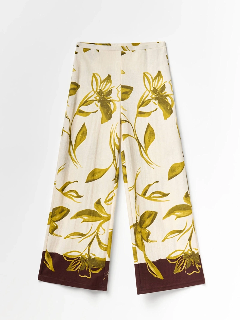 PANTALÓN MUJER SFERA LINO REGULAR FIT - 5