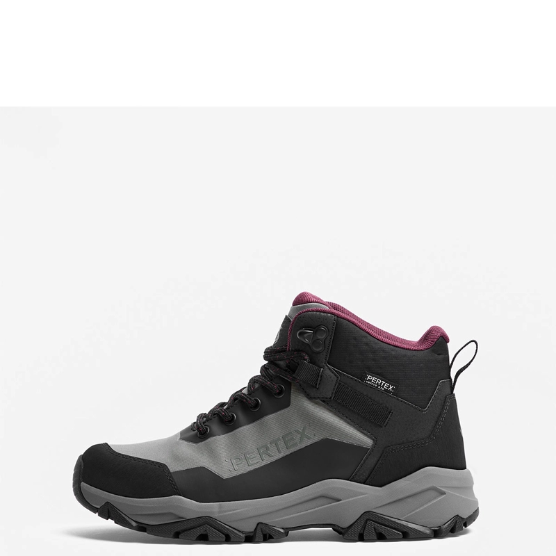 BOTINES MUJER DOITE OUTDOOR GRIS BUSTER  - 2