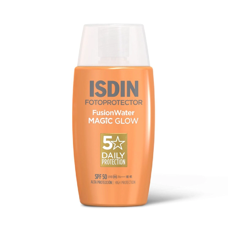 PROTECTOR SOLAR ISDIN FUSION WATER MAGIC GLOW SPF50 50ML - 1