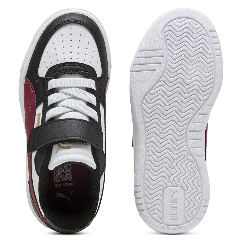 ZAPATILLAS NIÑO PUMA URBANAS NEGRO PUMA CAVEN III AC+ PS CUERO - 4