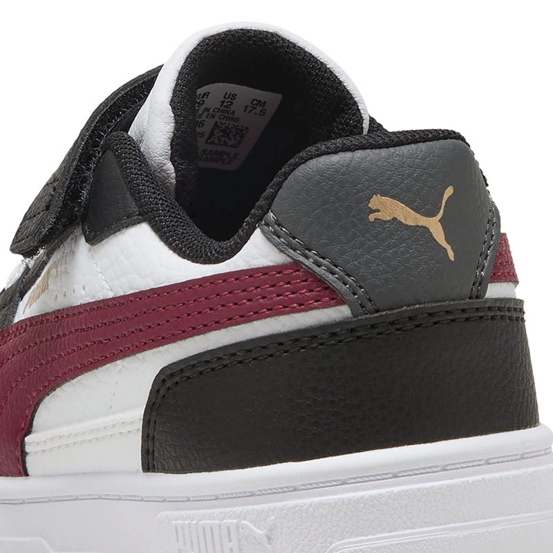 ZAPATILLAS NIÑO PUMA URBANAS NEGRO PUMA CAVEN III AC+ PS CUERO - 6