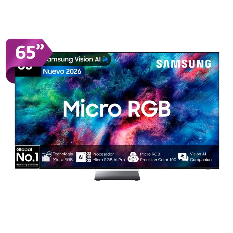 SMART TV SAMSUNG RGB MICROLED 4K UHD 65” R95H