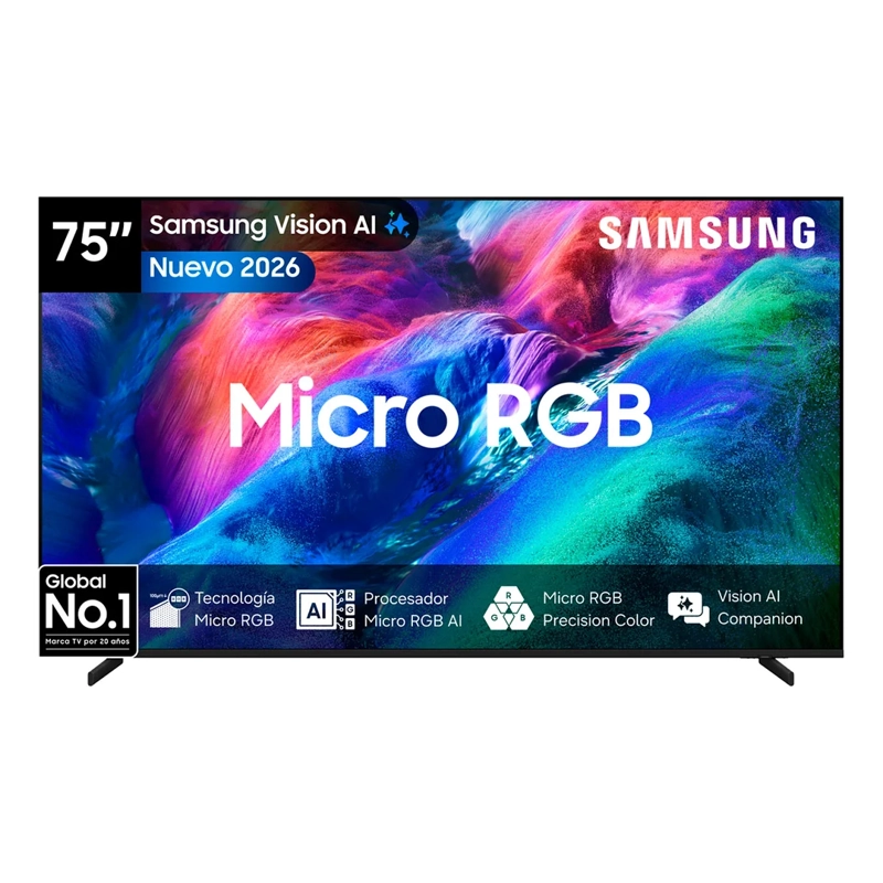 SMART TV SAMSUNG MICRO RGB 4K UHD 75” R85H - 2