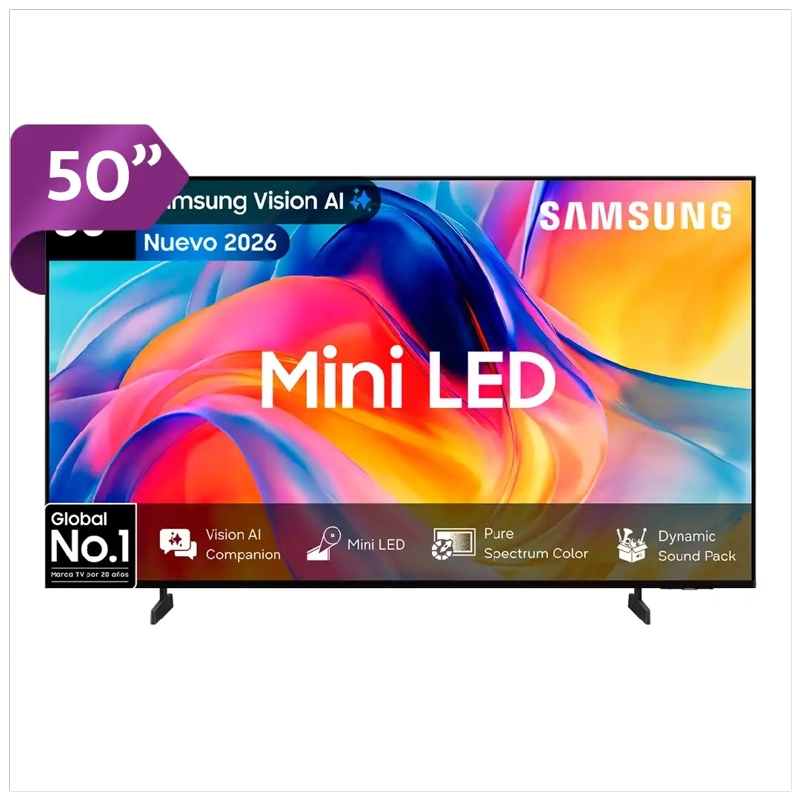 SMART TV SAMSUNG MINI LED 4K UHD 50” M70H VISION AI (2026) - 1