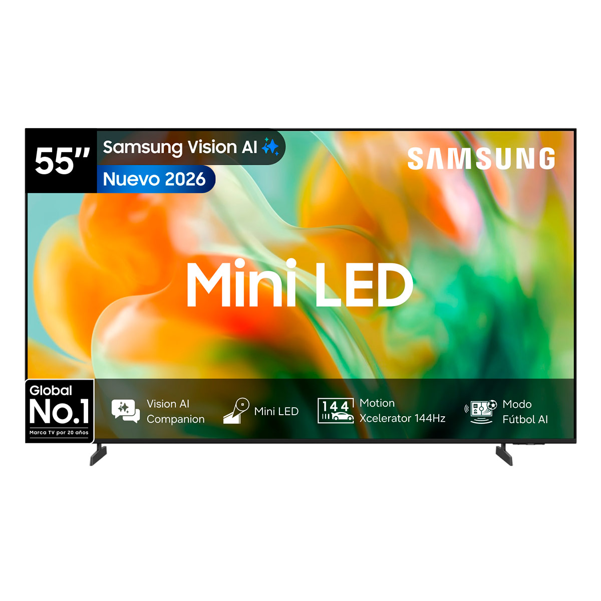 SMART TV SAMSUNG MINI LED 4K UHD 55” M80H - 2