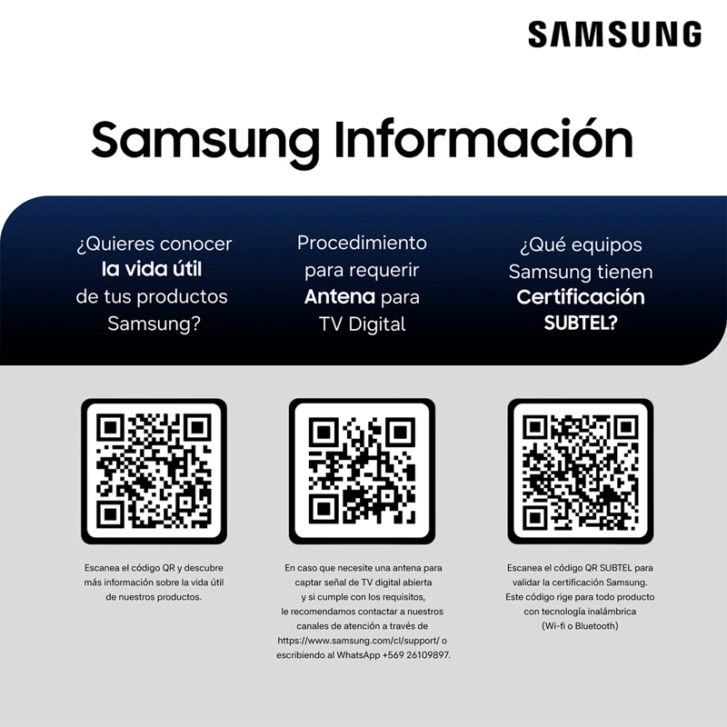 SMART TV SAMSUNG MINI LED 4K UHD 55" M80H VISION AI (2026) + CONTROL POR VOZ - 10