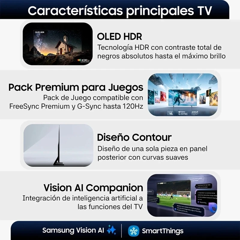 SMART TV SAMSUNG OLED 4K UHD 65” S85H - 4