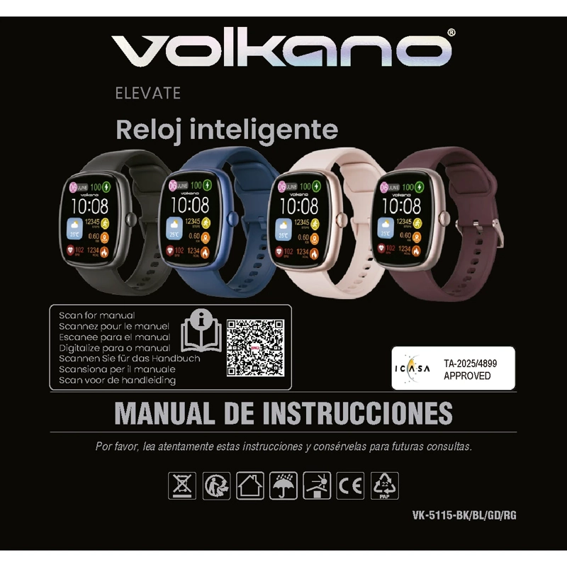Volkano Elevate Series Dorado, foto 4