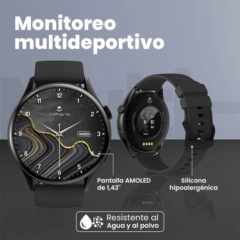 Volkano Orbit Series Fitness Negro, foto 4