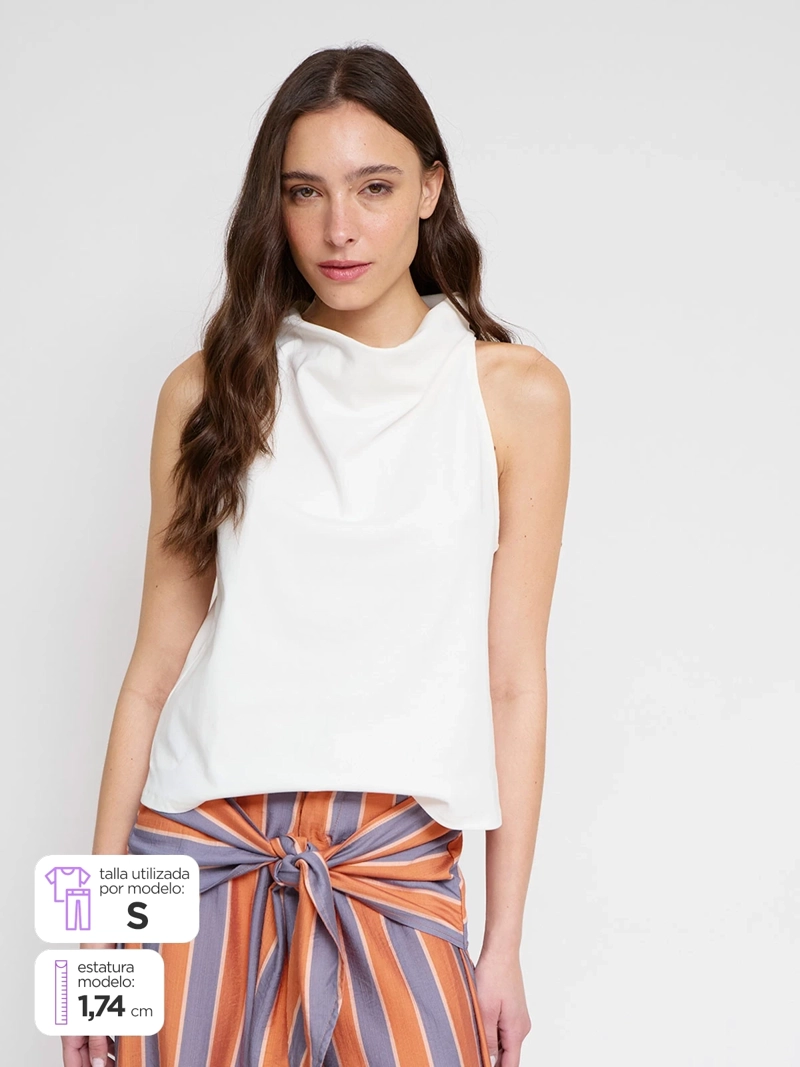 POLERA MUJER MARQUIS ALGODÓN SIN MANGAS