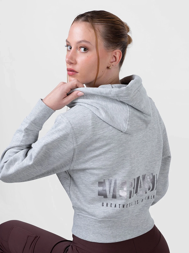 CHAQUETA MUJER EVERLAST PARWAY CORTA ALGODÓN CASUAL SPORT - 2
