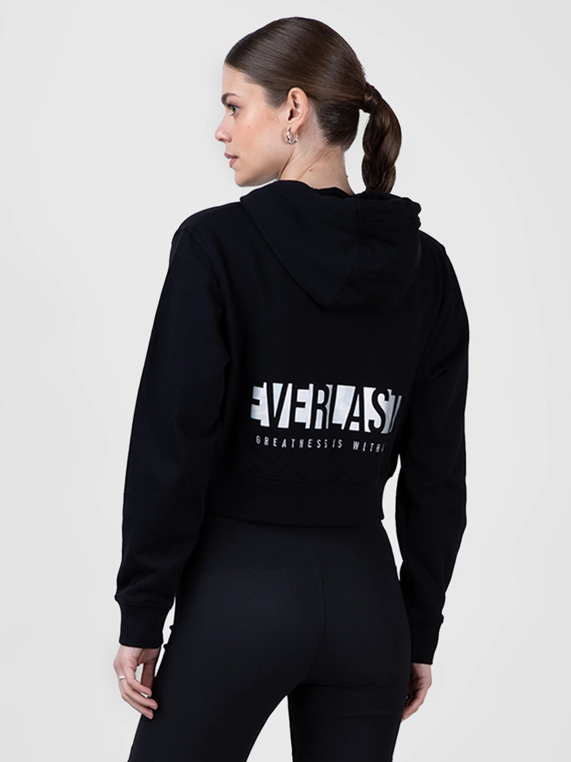 CHAQUETA MUJER EVERLAST PARWAY CORTA ALGODÓN CASUAL SPORT - 2