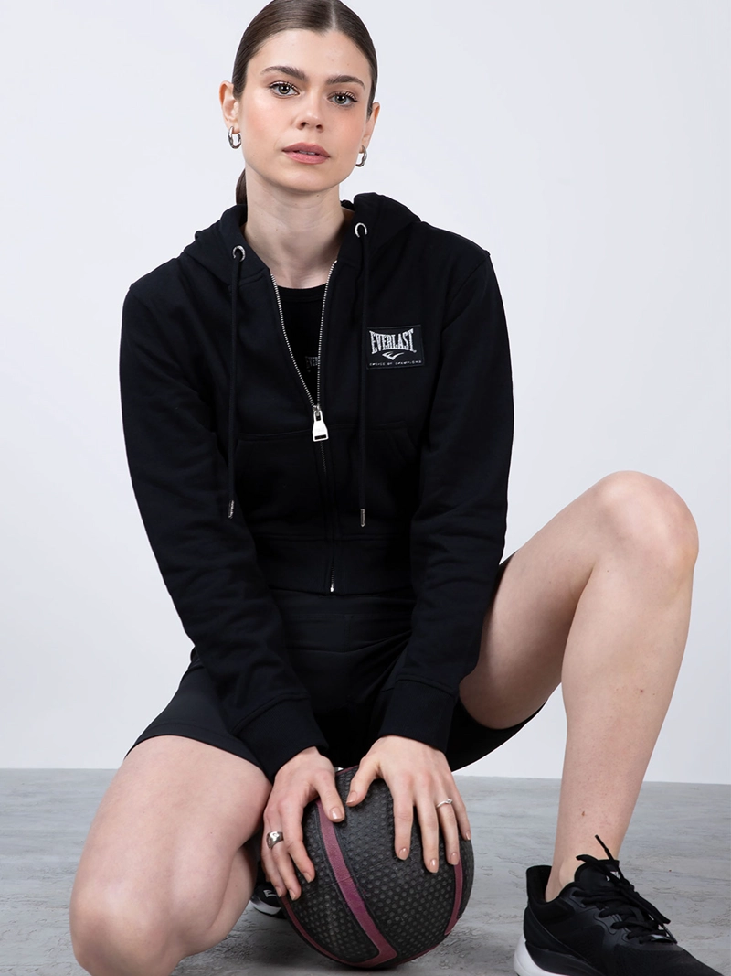 CHAQUETA MUJER EVERLAST PARWAY CORTA ALGODÓN CASUAL SPORT - 5