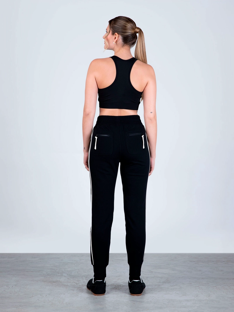 PANTALÓN MUJER EVERLAST ALGODÓN JOGGER - 4