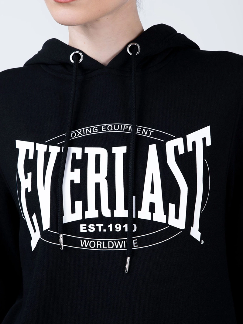 POLERÓN MUJER EVERLAST HOOD ROW MANGA LARGA CASUAL SPORT - 4