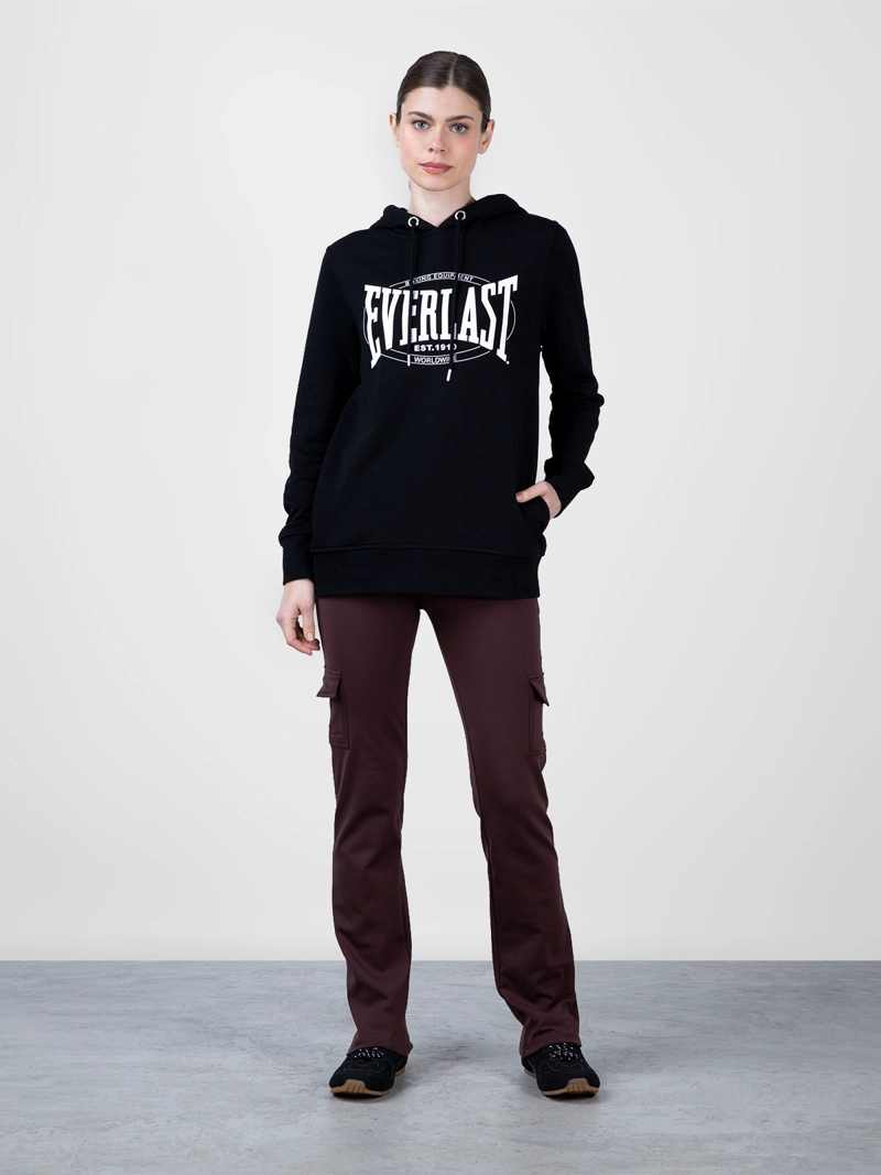 POLERÓN MUJER EVERLAST HOOD ROW MANGA LARGA CASUAL SPORT - 5
