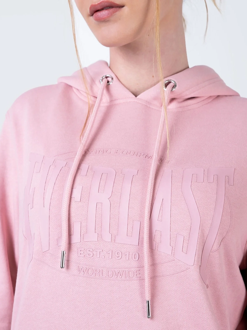 POLERÓN MUJER EVERLAST HOOD ROW MANGA LARGA CASUAL SPORT - 3