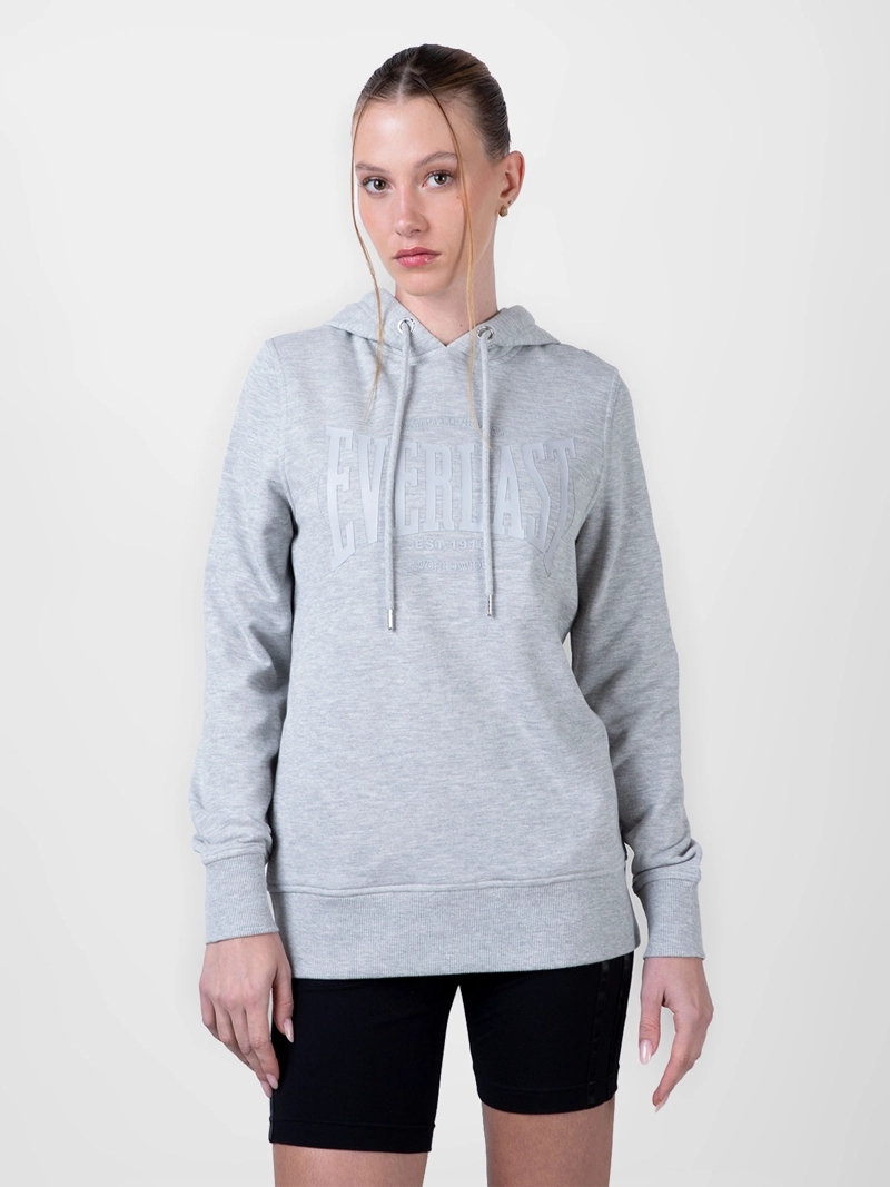 POLERÓN MUJER EVERLAST HOOD ROW MANGA LARGA CASUAL SPORT