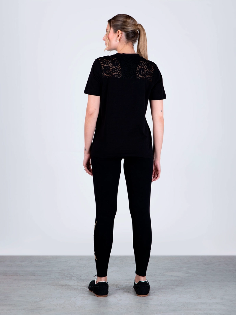 POLERA MUJER EVERLAST ALGODÓN MANGA CORTA - 3