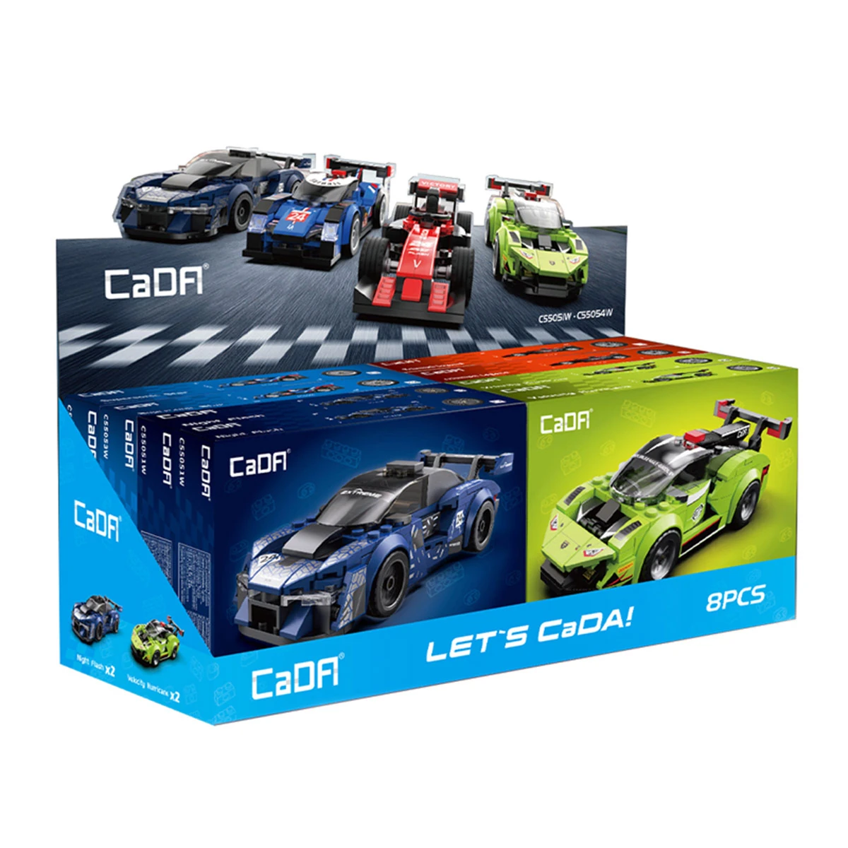 AUTO ARMABLE CADA MINI RACING 1:32 - 3