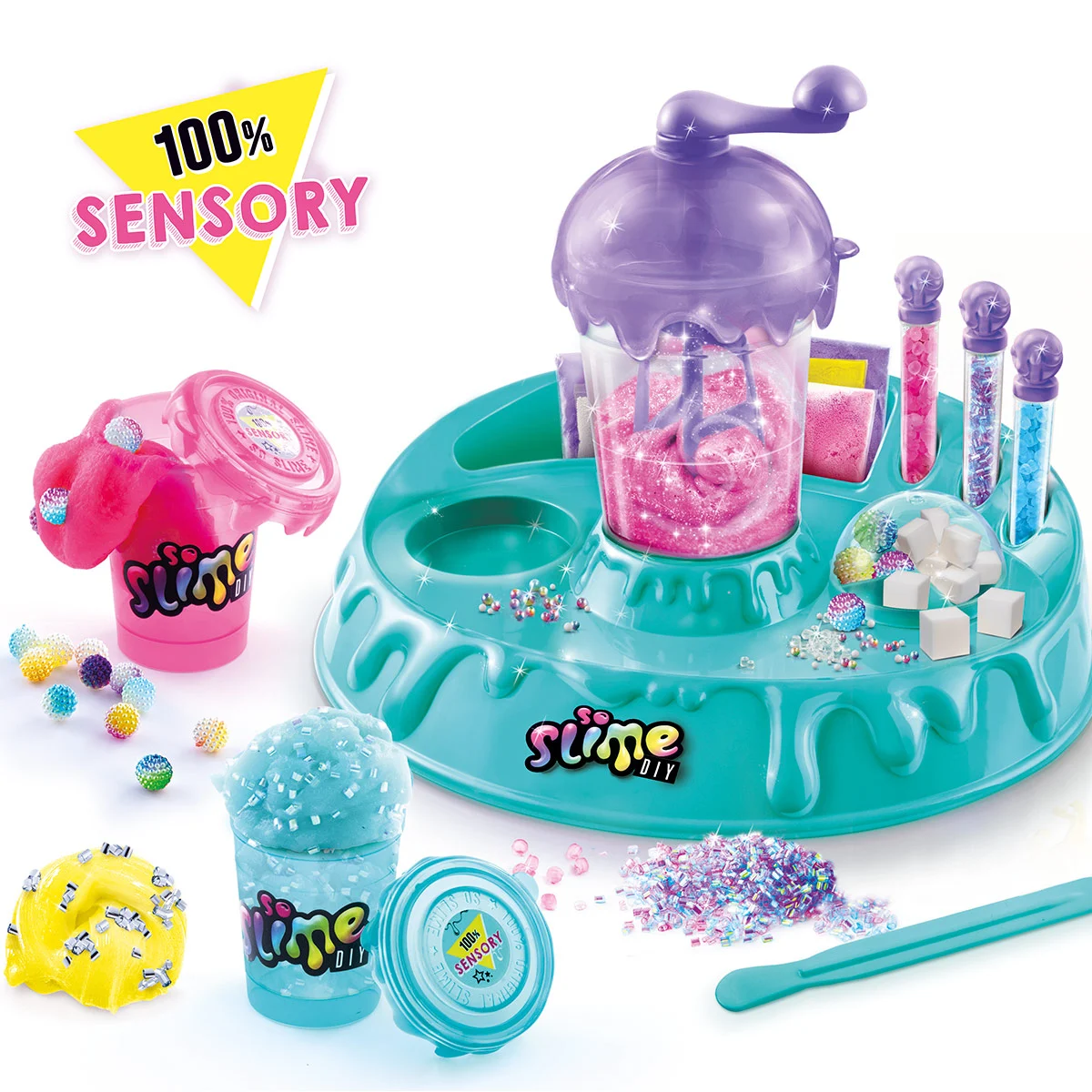 FÁBRICA DE SLIME CANAL TOYS 9 PIEZAS - 2