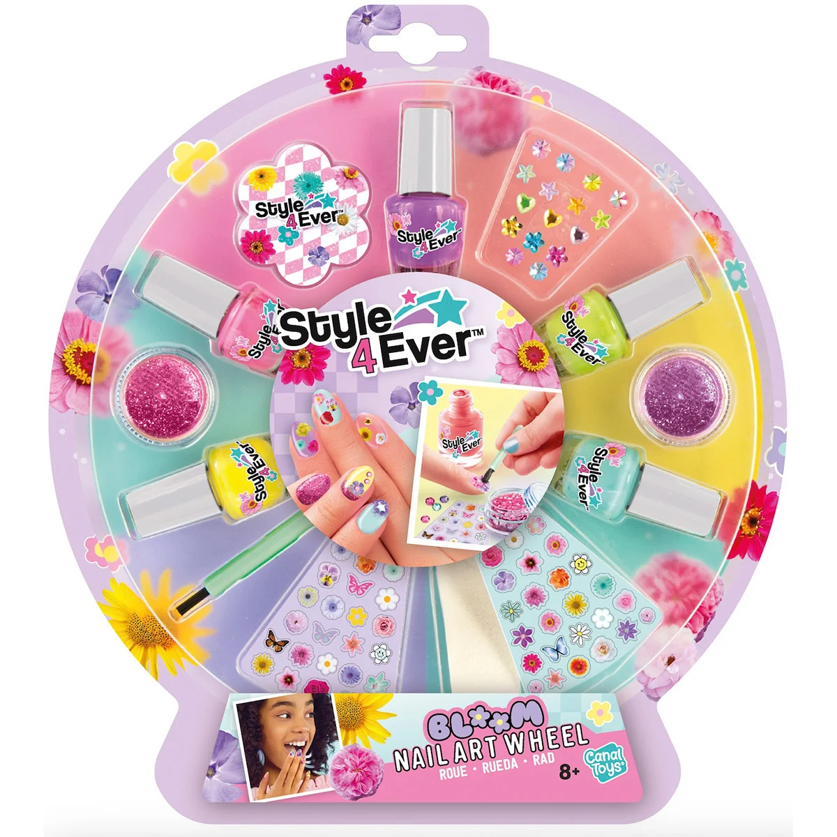 JUGUETE DE BELLEZA CANAL TOYS RUEDA UÑAS STYLE 4 EVER - 1