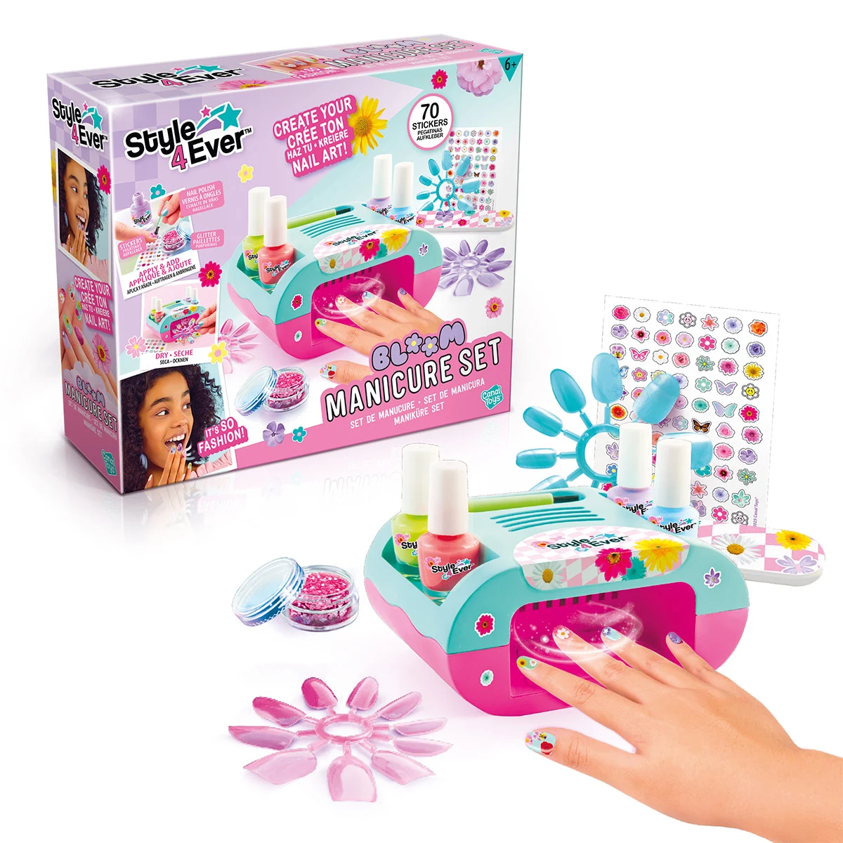 JUGUETE DE BELLEZA CANAL TOYS SET MANICURE - 1