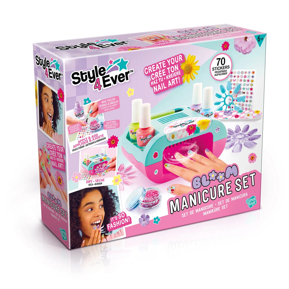 JUGUETE DE BELLEZA CANAL TOYS SET MANICURE - 3