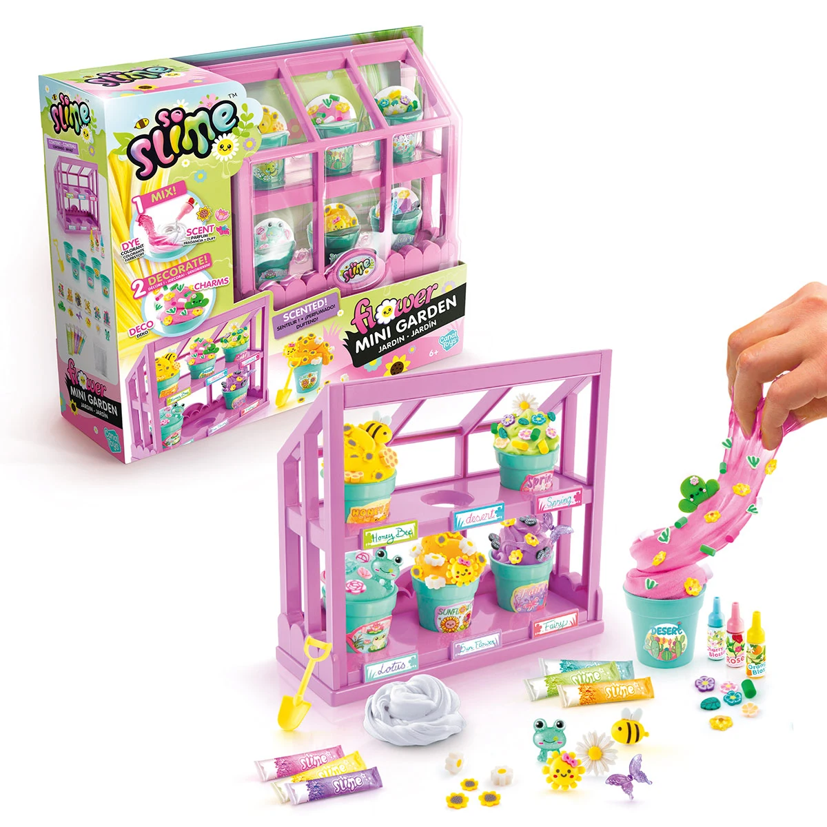 SLIME CANAL TOYS FLORES JARDINERA - 1