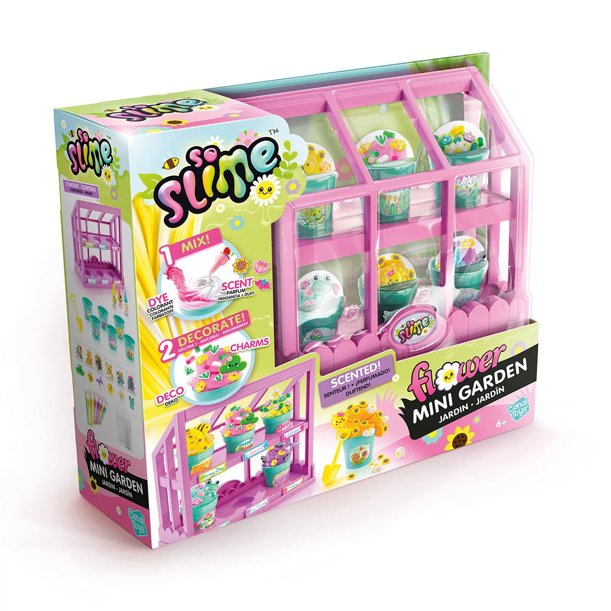 SLIME CANAL TOYS FLORES JARDINERA - 3