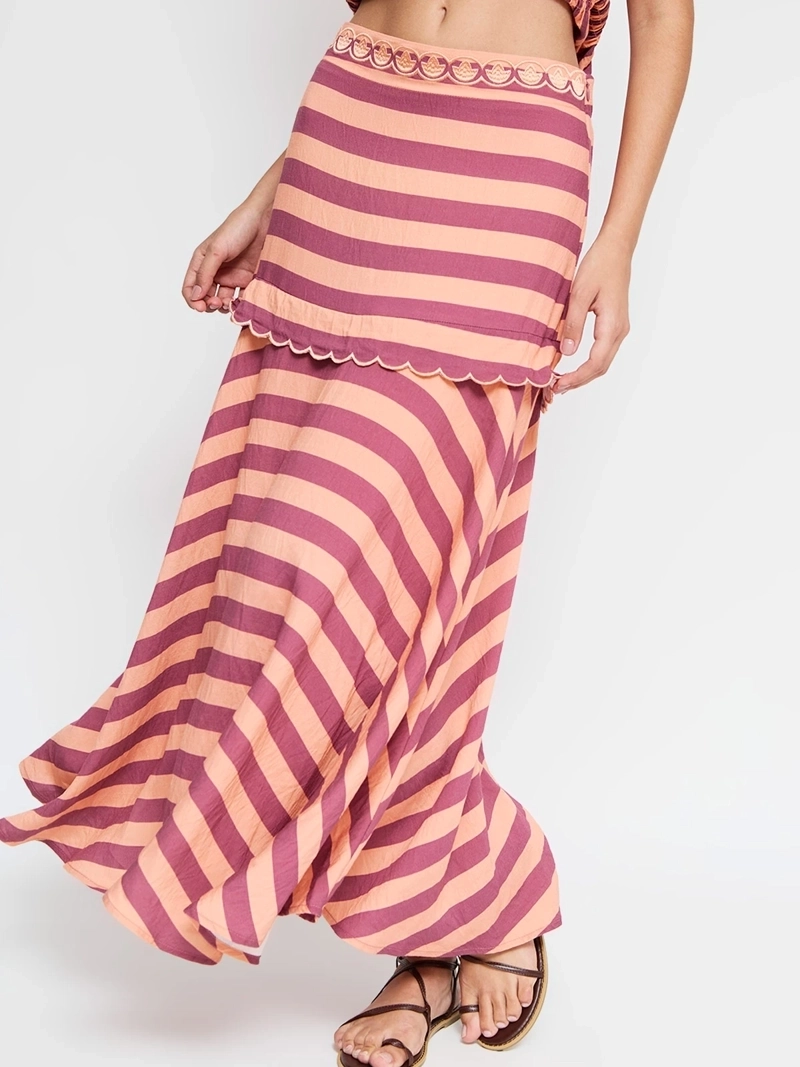 FALDA MUJER TATIENNE LARGA PANAL - 4