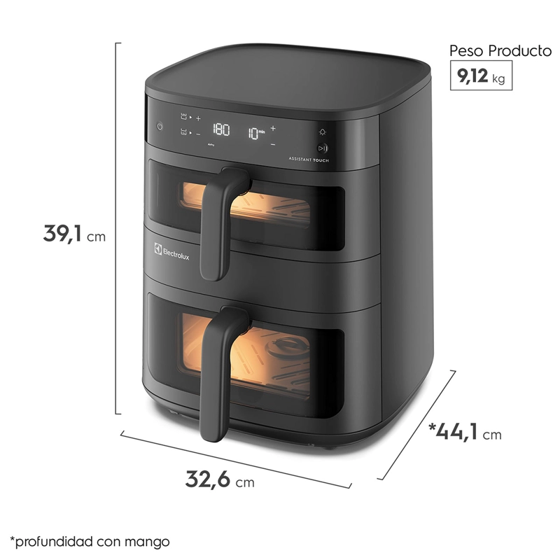 FREIDORA ELECTROLUX 11L EAF190 - 3