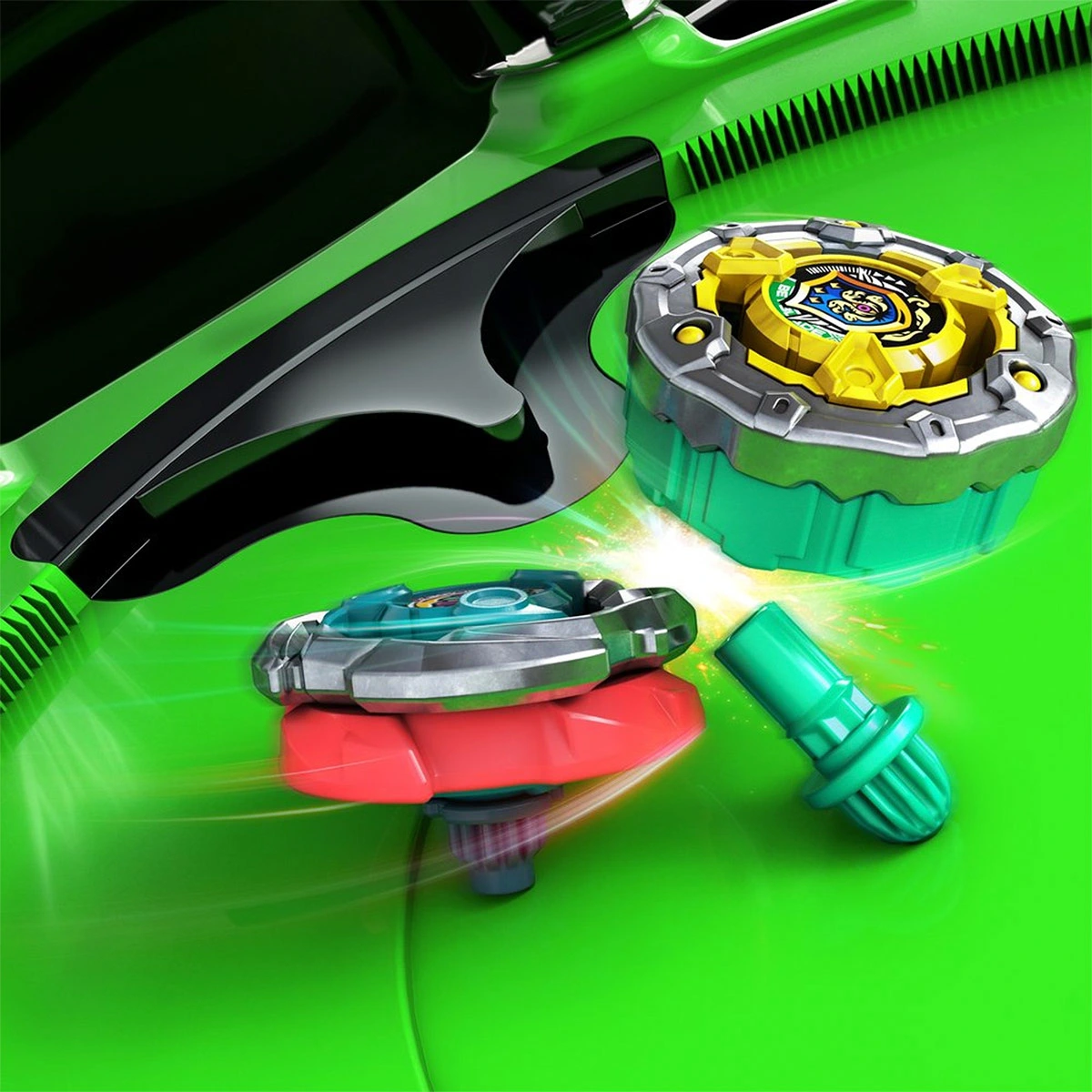 TROMPO BEYBLADE X SET DE BATALLA SNEAK ATTACK - 12