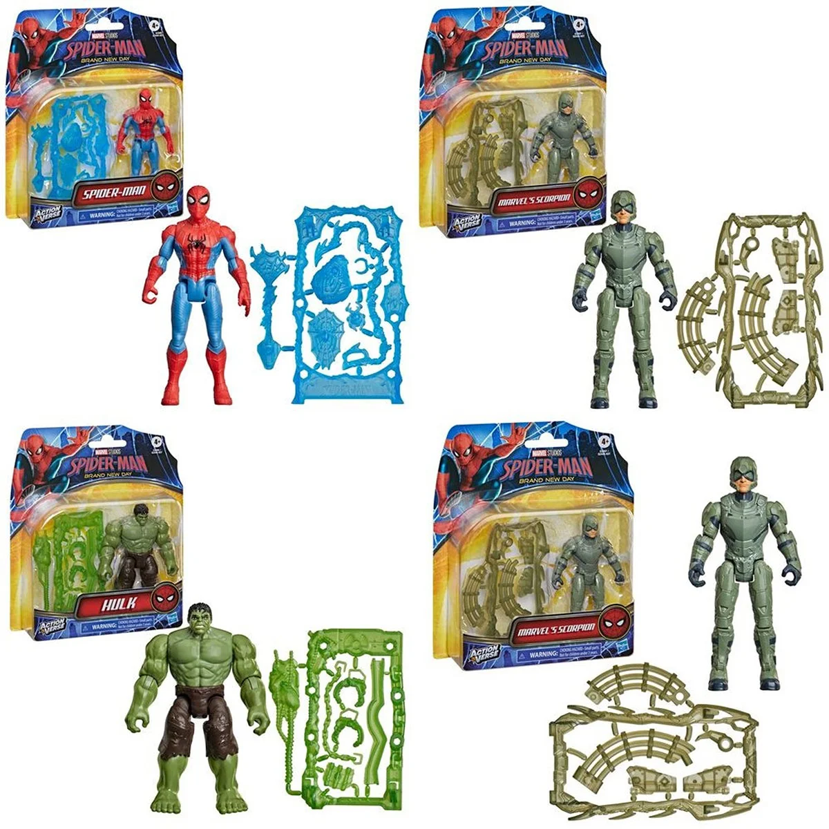 FIGURA DE ACCIÓN SPIDERMAN ACTION VERSE BRAND NEW DAY - 1