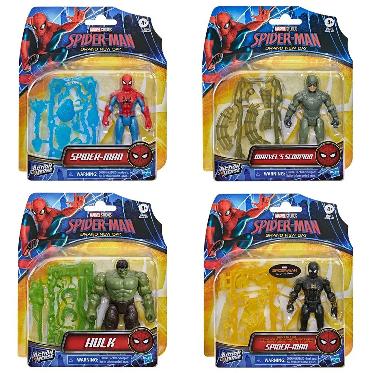 FIGURA DE ACCIÓN SPIDERMAN ACTION VERSE BRAND NEW DAY - 4