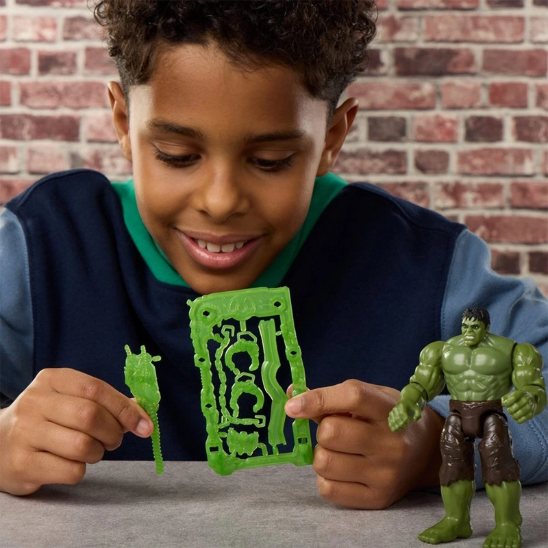 FIGURA DE ACCIÓN SPIDERMAN ACTIONVERSE BRAND NEW DAY HULK - 8