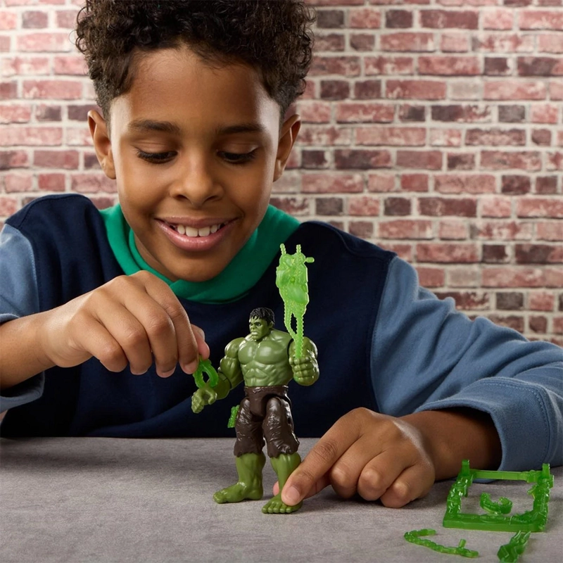FIGURA DE ACCIÓN SPIDERMAN ACTIONVERSE BRAND NEW DAY HULK - 9