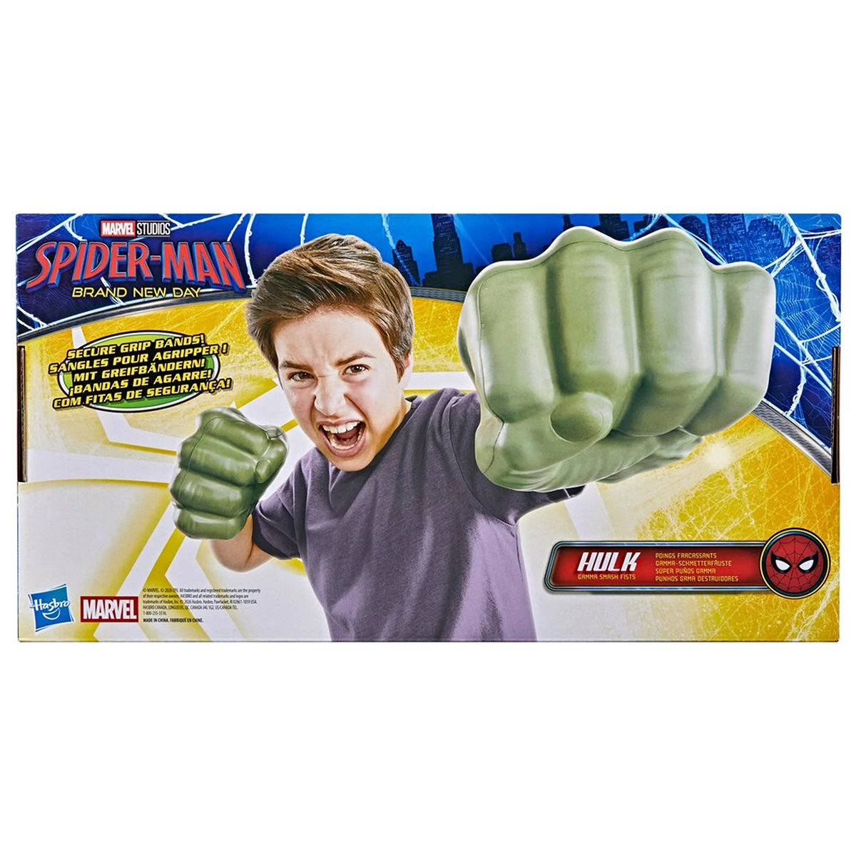 GUANTES SPIDERMAN BRAND NEW DAY PUÑOS GAMMA HULK - 5